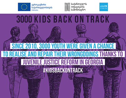 Infographic factsheet for Juvenile Justice