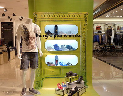 Shoe Wardrobe-Saks Fifth Avenue,Dubai