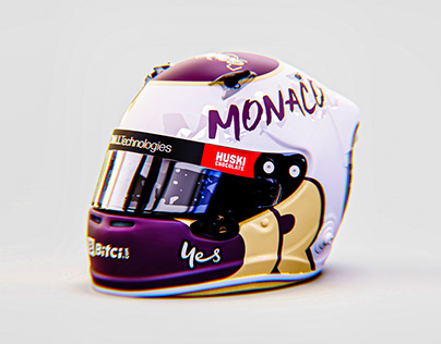 Daniel Ricciardo Monaco GP concept helmet