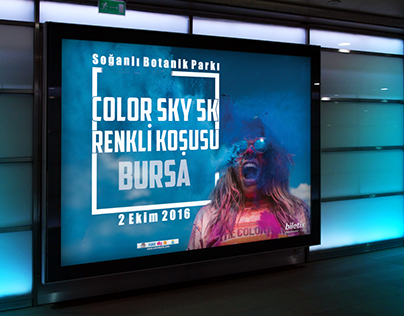 Color Sky 5K Poster