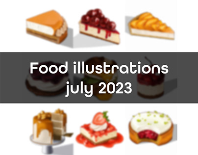 Project thumbnail - Food illustrations