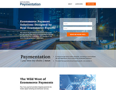 Paymentation - Sales Page