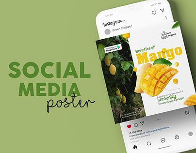 Social Media Poster - Vegetables Poster