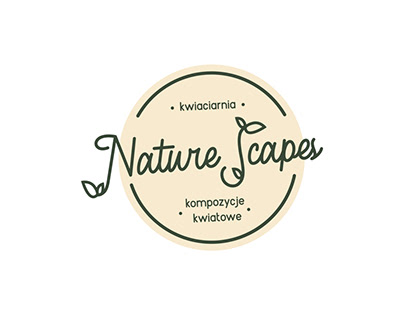 Logo dla kwiaciarni Nature Scapes