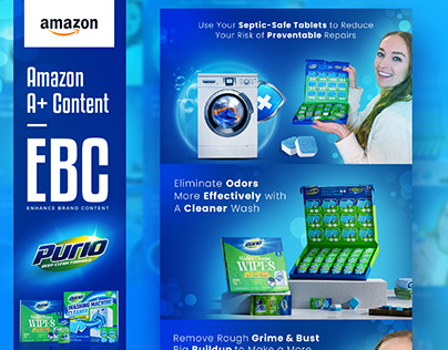 Amazon A+ Content | EBC | Amazon Listing Images Design