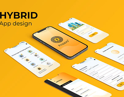 Proppro Hybrid Agent App & Brochure design