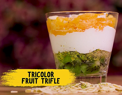 Tricolor Fruit Trifle | Just Desserts | The Foodie