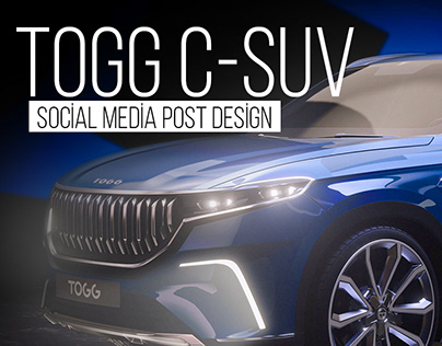 Togg Turkish Car Social Media Post Design