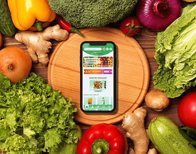 Harvest Hive (Grocery Store App)