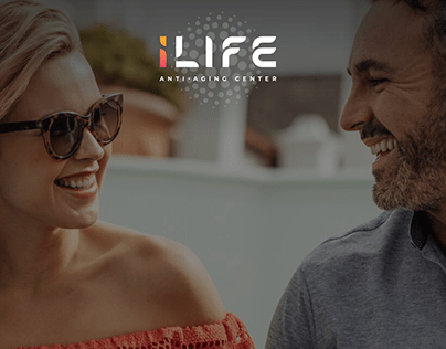 iLIFE Anti-Aging Center Logo Design and Branding