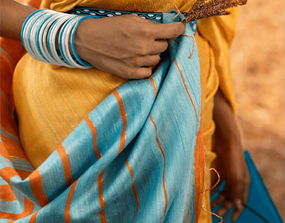 Sehar - Experimental Jamdani saris (3)