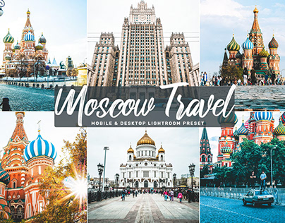 Free Moscow Travel Mobile & Desktop Lightroom Presets