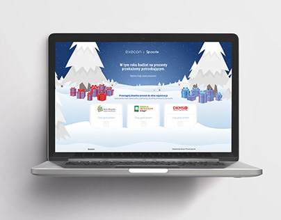 Special Xmas Landing page for Execon