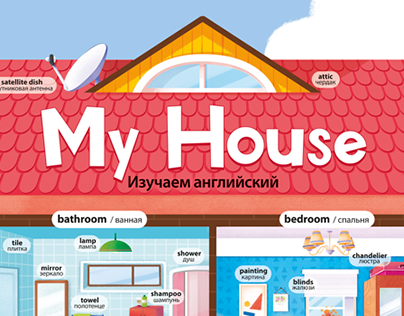 Didactic poster «My house»