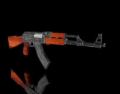 Project thumbnail - AK 47 3D model