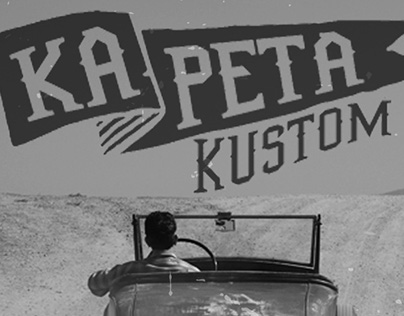 Kapeta Kustom - Old Flag Patch