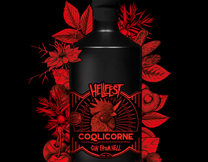COQLICORNE x HELLFEST - Design packaging