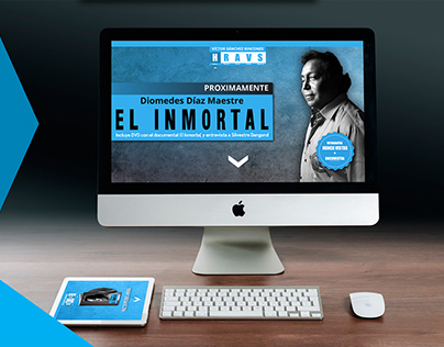 Web Promo: Libro Diomedes Díaz El Inmortal (Colombia)