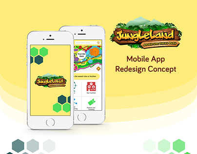 Jungle Land Mobile App Redesign
