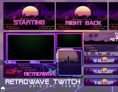 Twitch Banner Projects Photos Videos Logos Illustrations And Branding On Behance