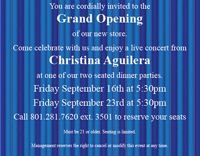 Grand Opening JST