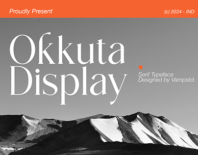 Project thumbnail - Okkuta Display Serif