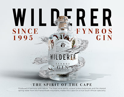 Wilderer Fynbos Gin | Product Shoot