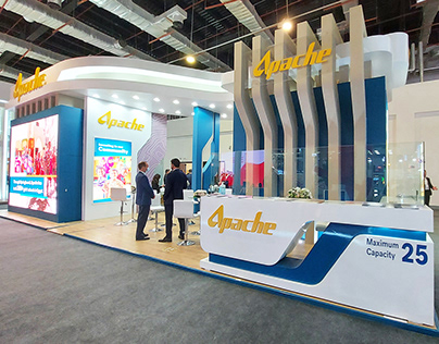 APACHE booth at EGYPS 2022 Cairo / Egypt
