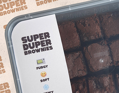 Super Duper Brownies - Logo Design & Branding