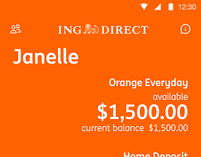 ING Direct - Android refresh
