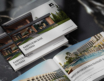 Project thumbnail - Сatalog elite residential «Kavgolovskie Hills»