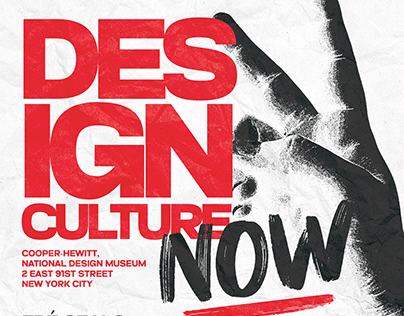 DESIGN CULTURE NOW | Event Poster