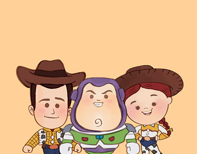 Toy Story Cute Illustration