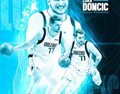 Luka Dončić NBA Artwork