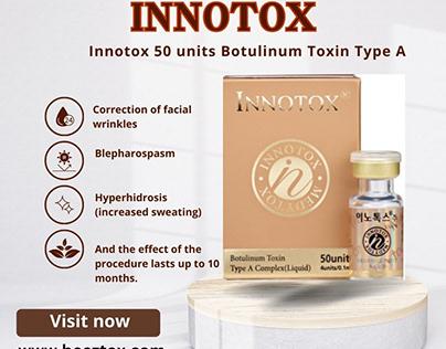 Buy Innotox 50 Units Botulinum Toxin Type A | Beeztox