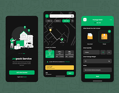 Fleet and Delivery App Design