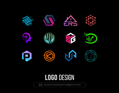 Tech, Technology, Crypto, Logo, Logo design, Branding