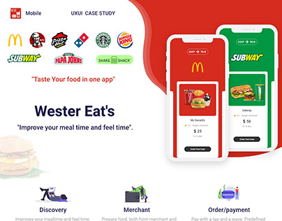 Western Eat's food app UX Case Study