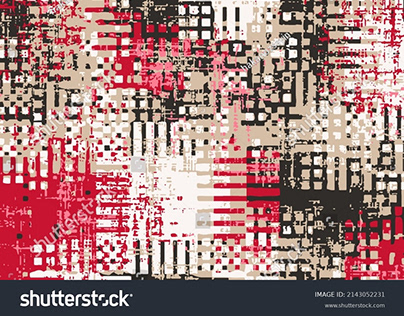 Abstract textural textile fabric patterns