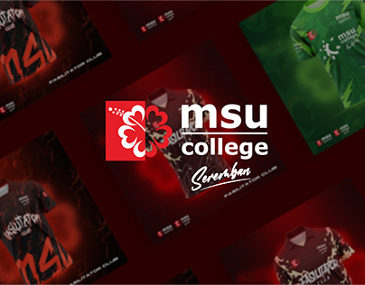 Project thumbnail - MSU College Seremban | Jersey design collection