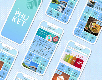 Identity & UI/UX design for travel guide application