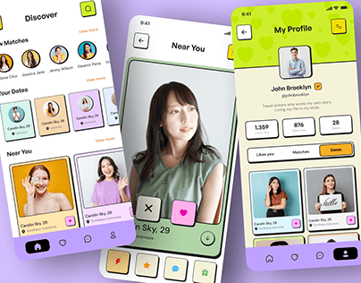 dating app design mobile app