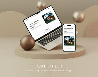 Landing Page for Responsive Automation Website Design