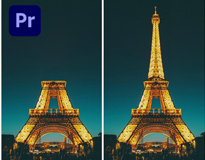 Eiffel Tower Grow Animation