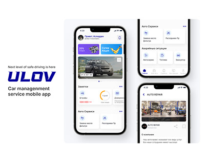 Ulov - Car managenment service app