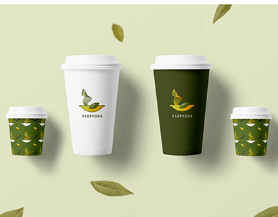 Cafe "Lavrushka". Logo Design & Branding.