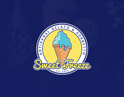 Sweet Freeze Logo & Brand Identity Design