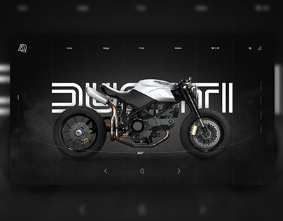 Ducati Website Concept