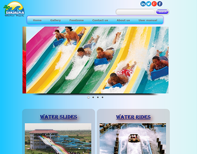 Sanjalica Water Park Website