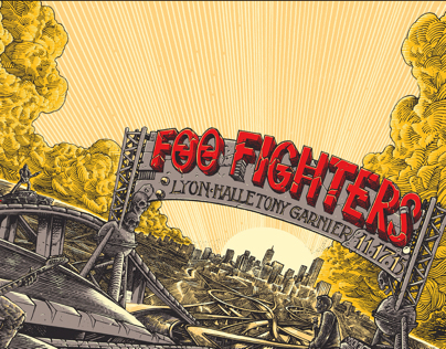 Foo fighters gigposter available !